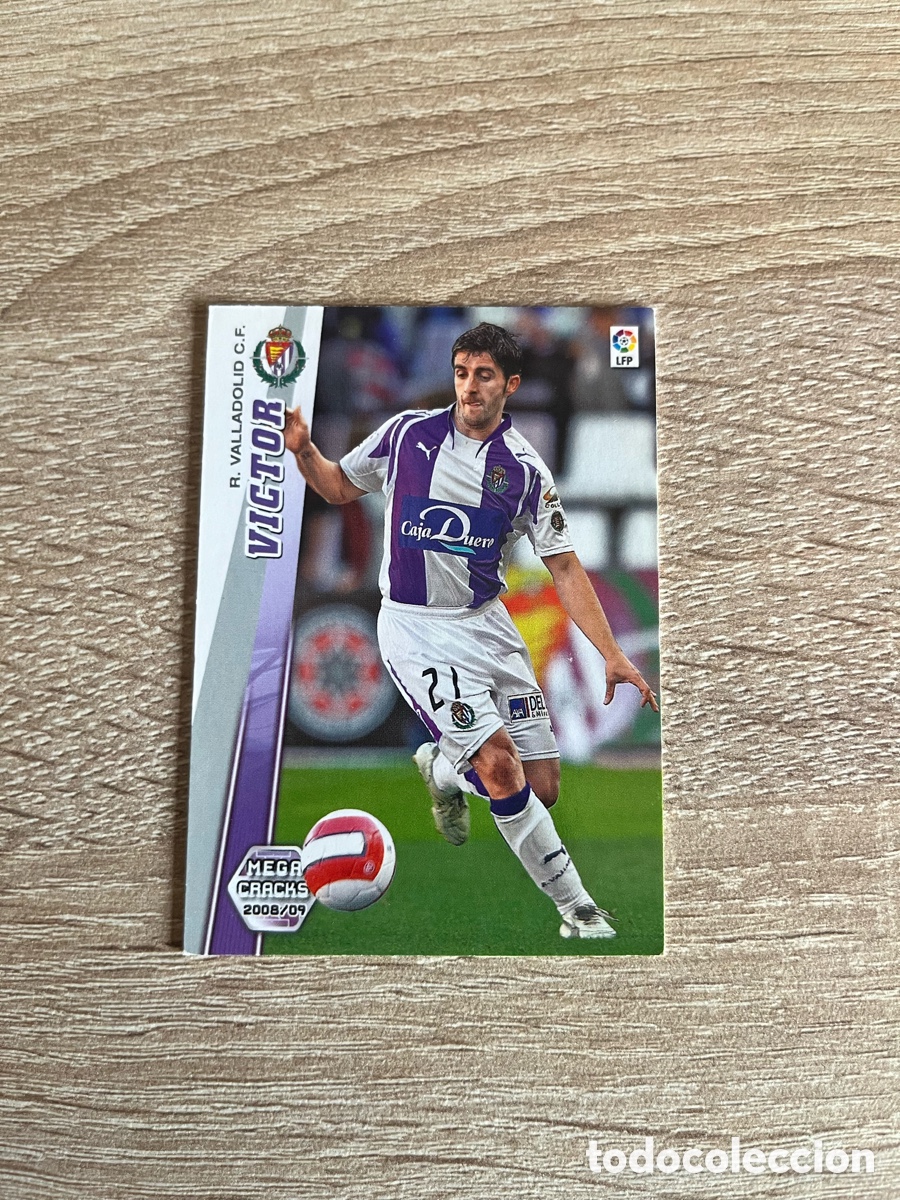 Cromos de f&uacute;tbol: 342 VICTOR MEGACRACKS MGK 2008 2009 08 09 REAL VALLADOLID