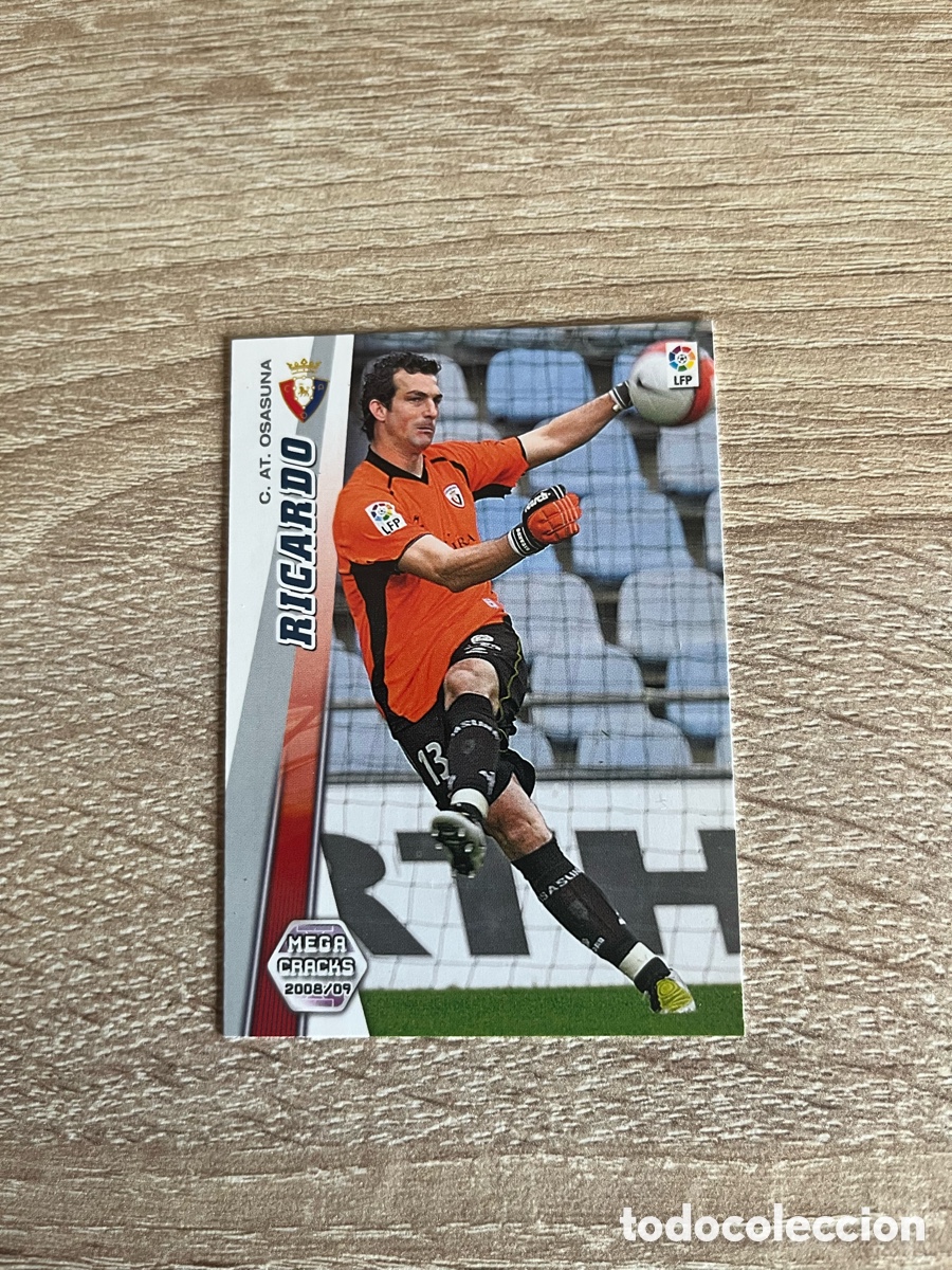 Cromos de f&uacute;tbol: 218 RICARDO MEGACRACKS MGK 2008 2009 08 09 OSASUNA