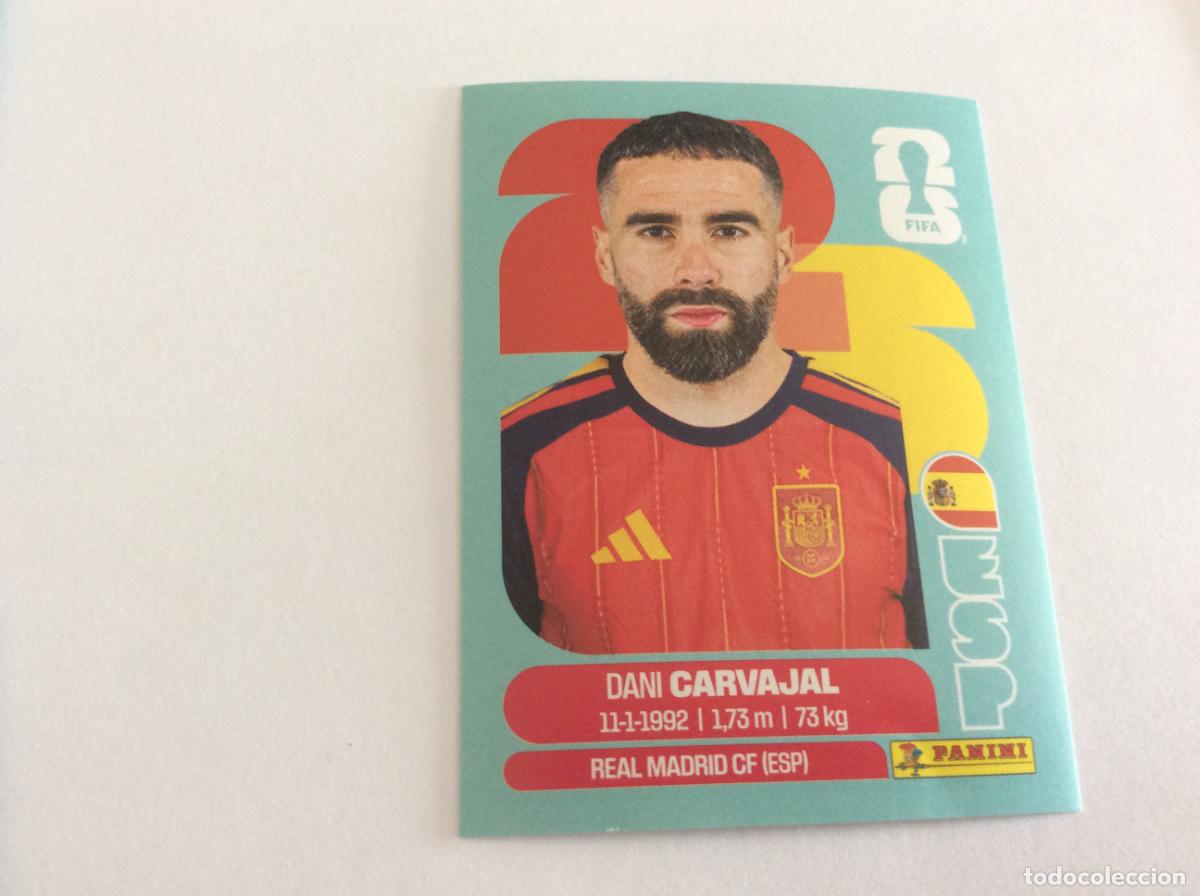 Cromos de f&uacute;tbol: ESP7 ESP 7 Dani Carvajal Espa&ntilde;a Sticker Cromo FIFA World Cup 2026 26 Panini Mundial