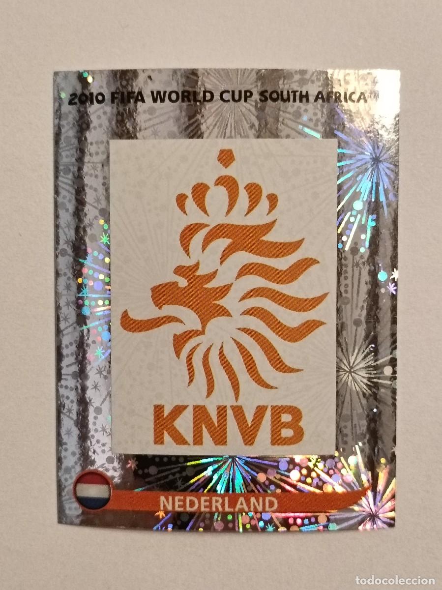 Cromos de f&uacute;tbol: #335 ESCUDO (PAISES BAJOS) MUNDIAL SUDAFRICA 2010 PANINI