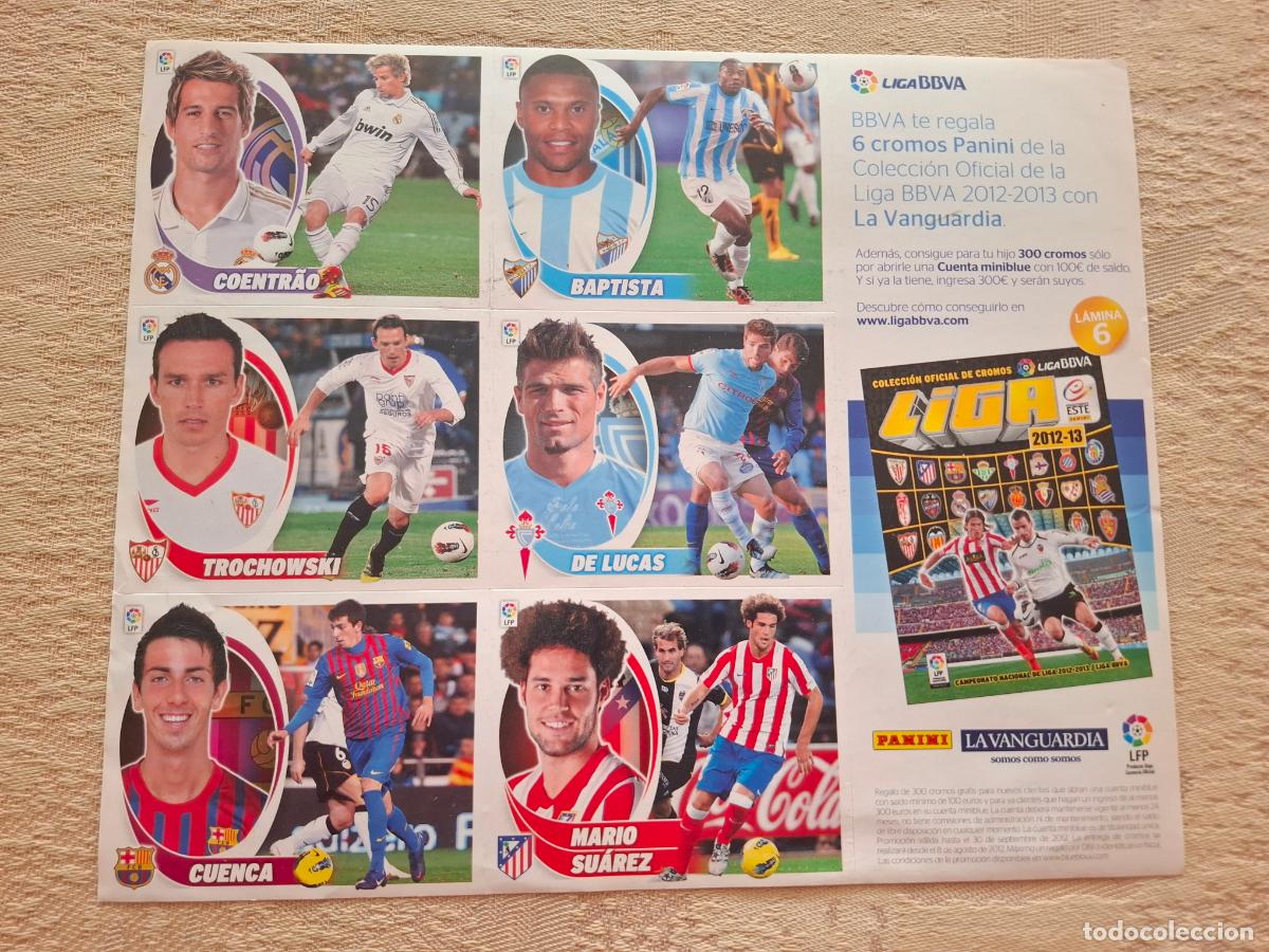 Fu&szlig;ball-Sticker: ESTE 2012 2013 12 13 - L&Aacute;MINA/PLIEGO N&ordm; 6 - LA VANGUARDIA