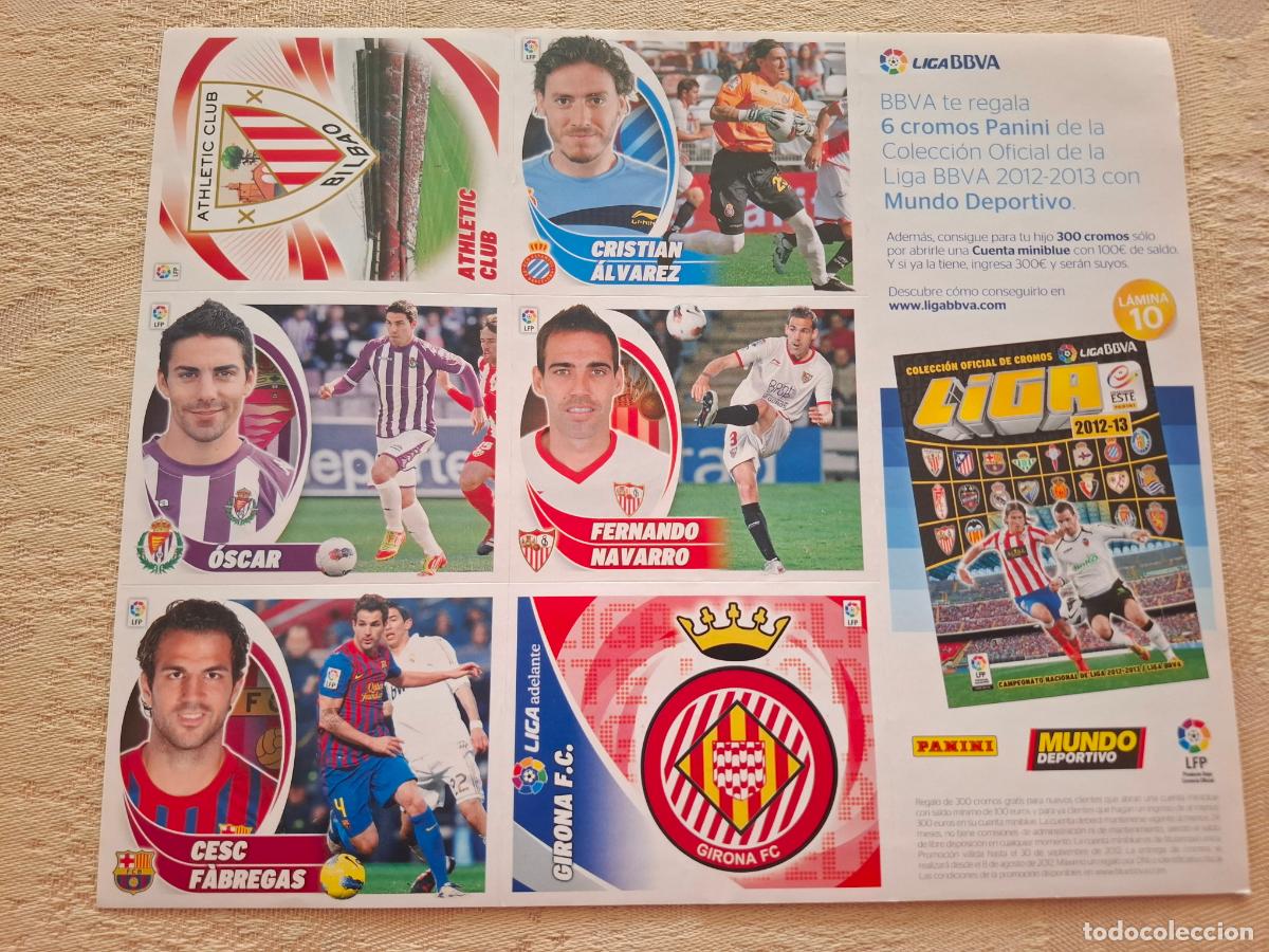 Fu&szlig;ball-Sticker: ESTE 2012 2013 12 13 - L&Aacute;MINA/PLIEGO N&ordm; 10 - LA VANGUARDIA