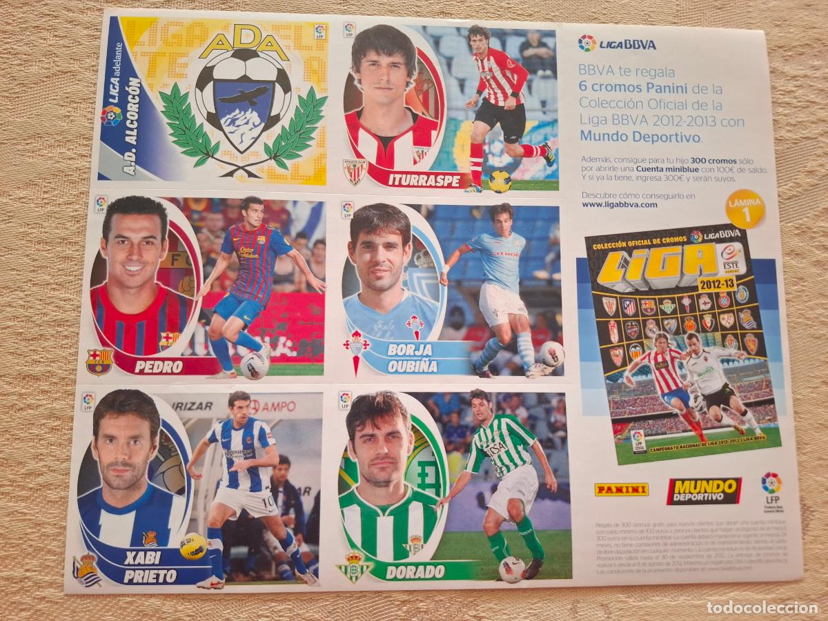 Fu&szlig;ball-Sticker: ESTE 2012 2013 12 13 - L&Aacute;MINA/PLIEGO N&ordm; 1 - LA VANGUARDIA