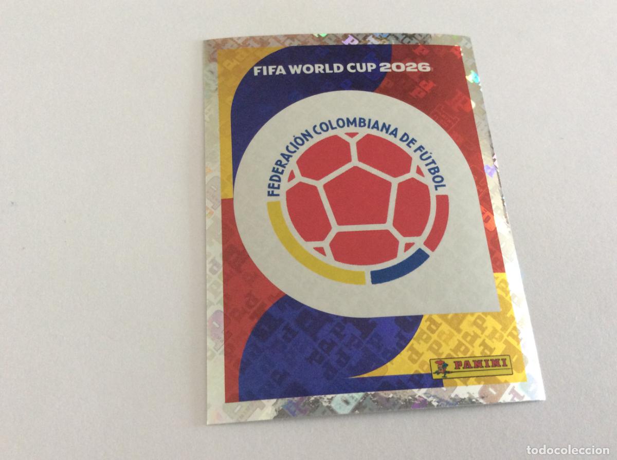 Cromos de f&uacute;tbol: COL1 COL 1 Escudo Colombia Sticker Cromo FIFA World Cup 2026 26 Panini Mundial