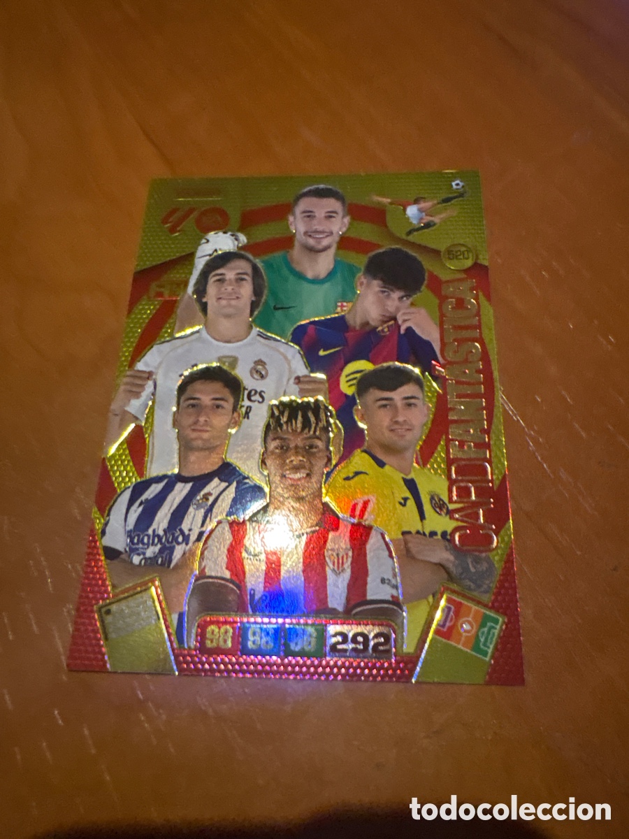Cromos de f&uacute;tbol: Carta fantastica numero 520 cromo Adrenalyn XL 24-25 2024-2025