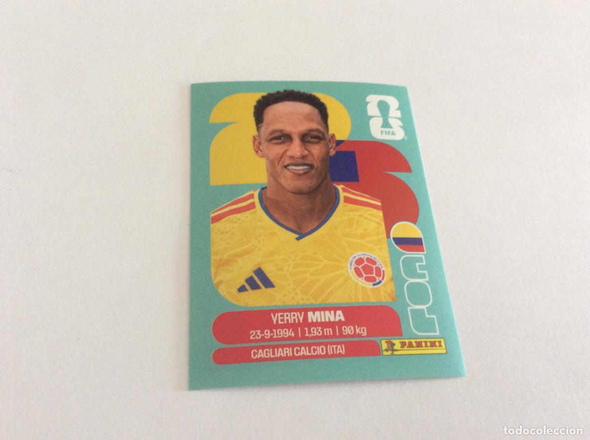 Cromos de f&uacute;tbol: COL5 COL 5 Yerry Mina Colombia Sticker Cromo FIFA World Cup 2026 26 Panini Mundial
