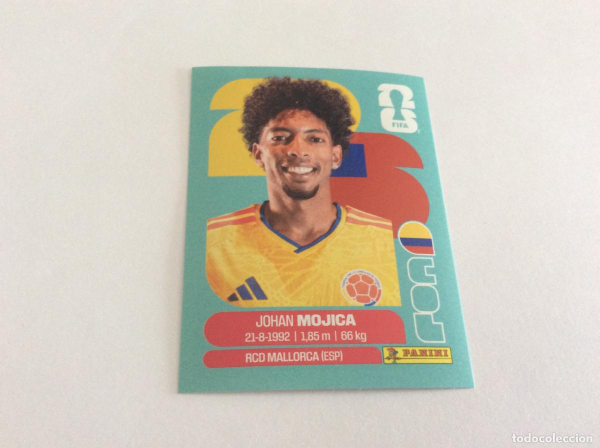 Cromos de f&uacute;tbol: COL7 COL 7 Johan Mojica Colombia Sticker Cromo FIFA World Cup 2026 26 Panini Mundial