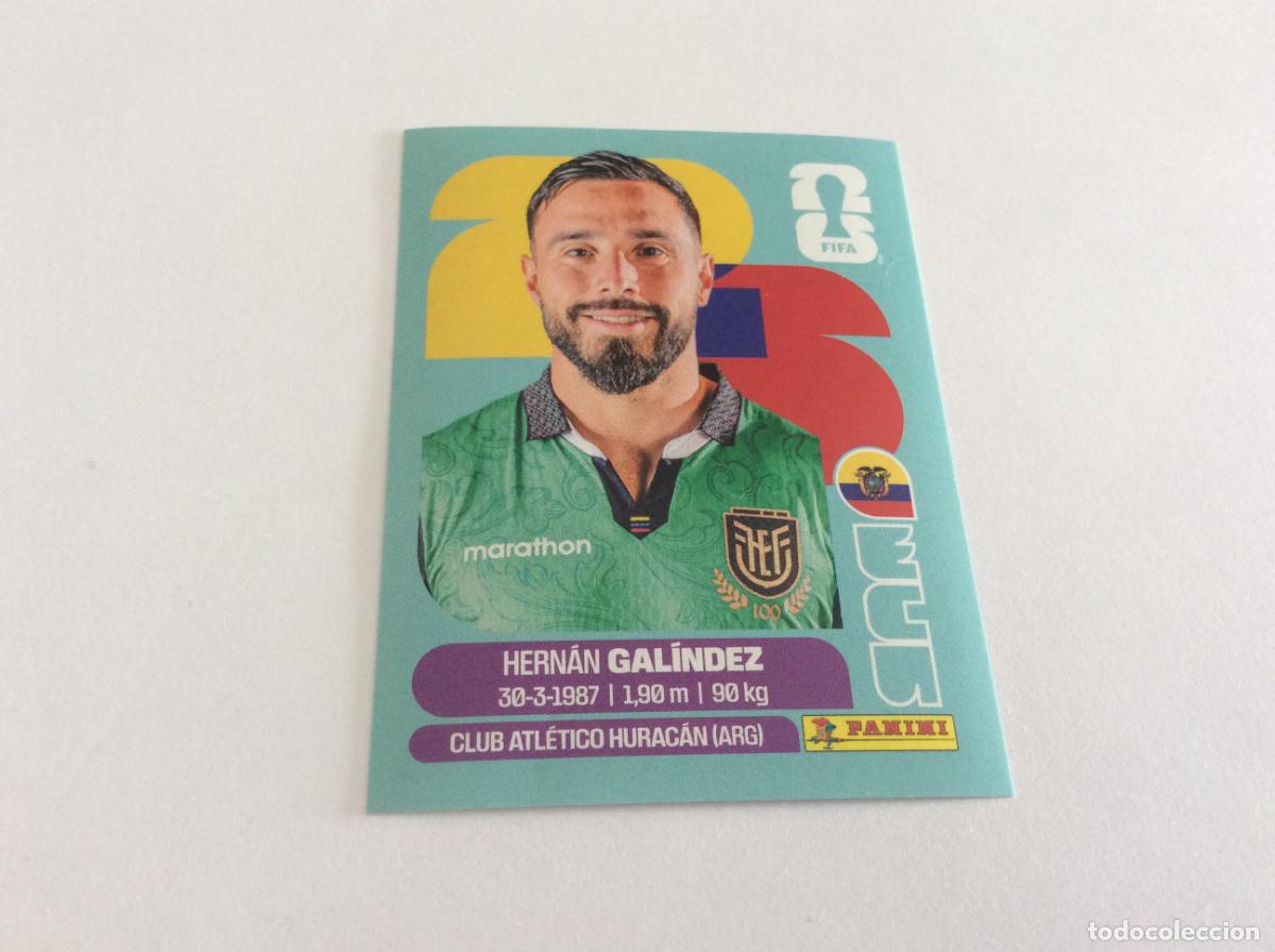 Cromos de f&uacute;tbol: ECU2 ECU 2 Hern&aacute;n Gal&iacute;ndez Ecuador Sticker Cromo FIFA World Cup 2026 26 Panini Mundial