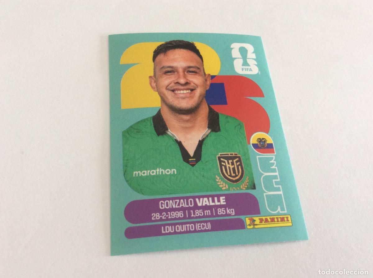 Cromos de f&uacute;tbol: ECU3 ECU 3 Gonzalo Valle Ecuador Sticker Cromo FIFA World Cup 2026 26 Panini Mundial