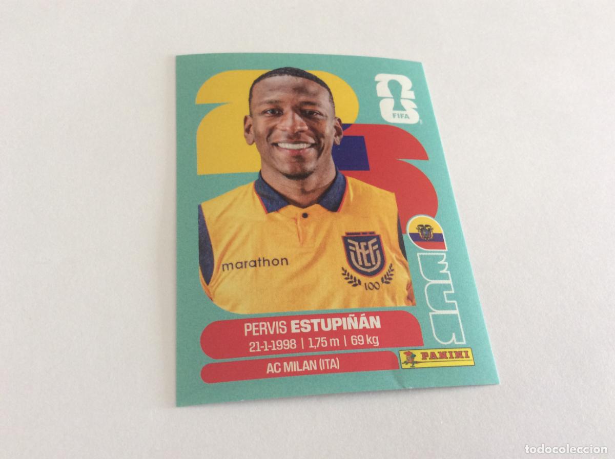 Cromos de f&uacute;tbol: ECU5 ECU 5 Pervis Estupi&ntilde;&aacute;n Ecuador Sticker Cromo FIFA World Cup 2026 26 Panini Mundial