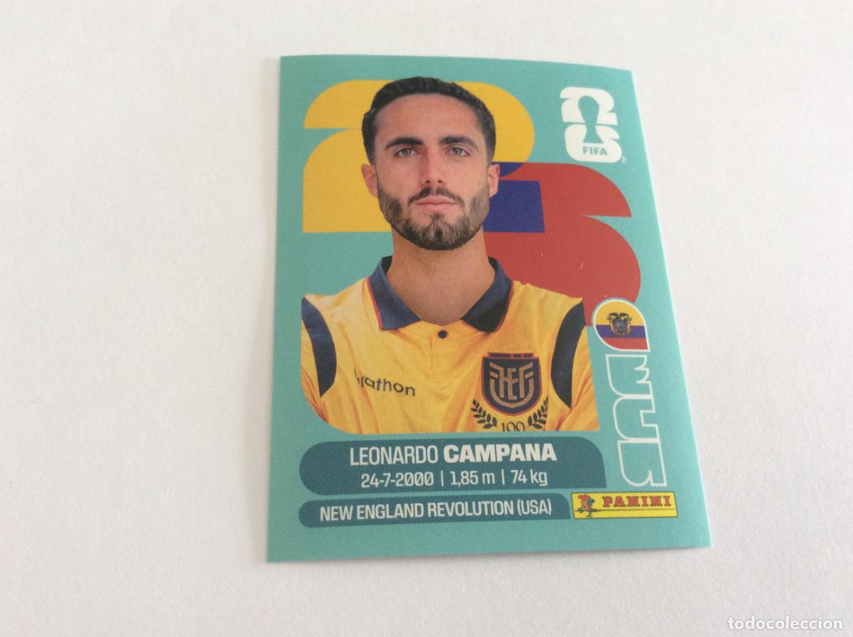 Cromos de f&uacute;tbol: ECU15 ECU 15 Leonardo Campana Ecuador Sticker Cromo FIFA World Cup 2026 26 Panini Mundial