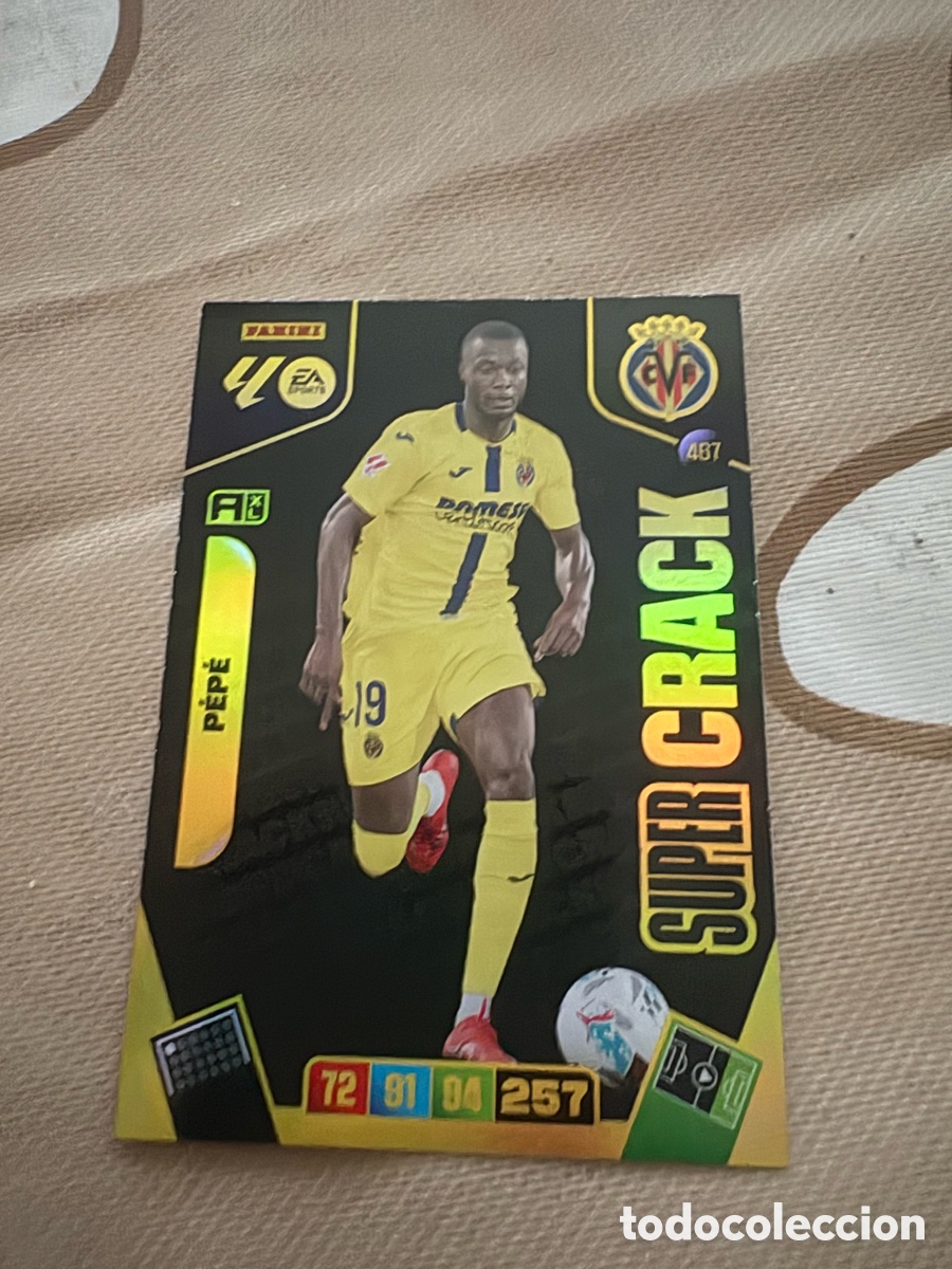 Cromos de f&uacute;tbol: PEPE VILLARREAL SUPER CRACK 467 ADRENALYN XL LA LIGA 2025-2026 25-26 PANINI