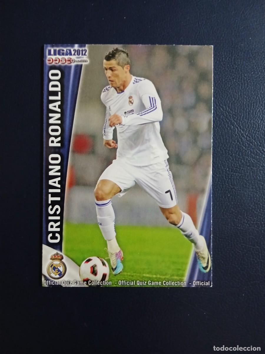 Cromos de f&uacute;tbol: 45 CRISTIANO RONALDO REAL MADRID MUNDICROMO FICHAS LIGA 2011 2012 11 12