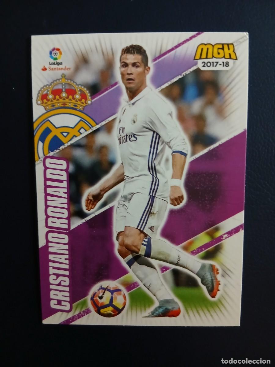 Cromos de Futebol: 396 CRISTIANO RONALDO CR7 REAL MADRID PORTUGAL - PANINI MEGACRACKS LIGA 2017 2018 17 18