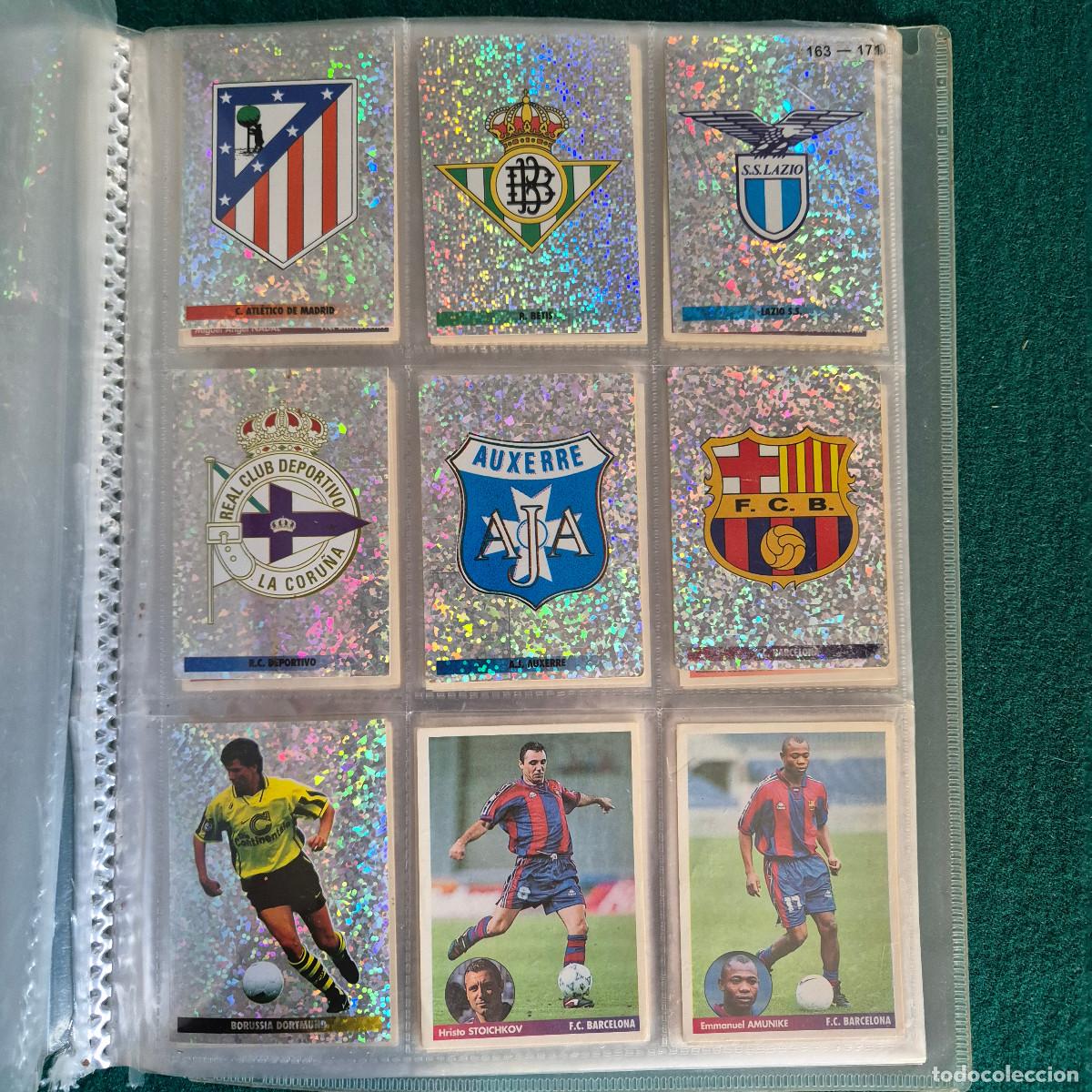 Cromos de Futebol: 90 CROMOS LOS MEJORES EQUIPOS EUROPA PANINI