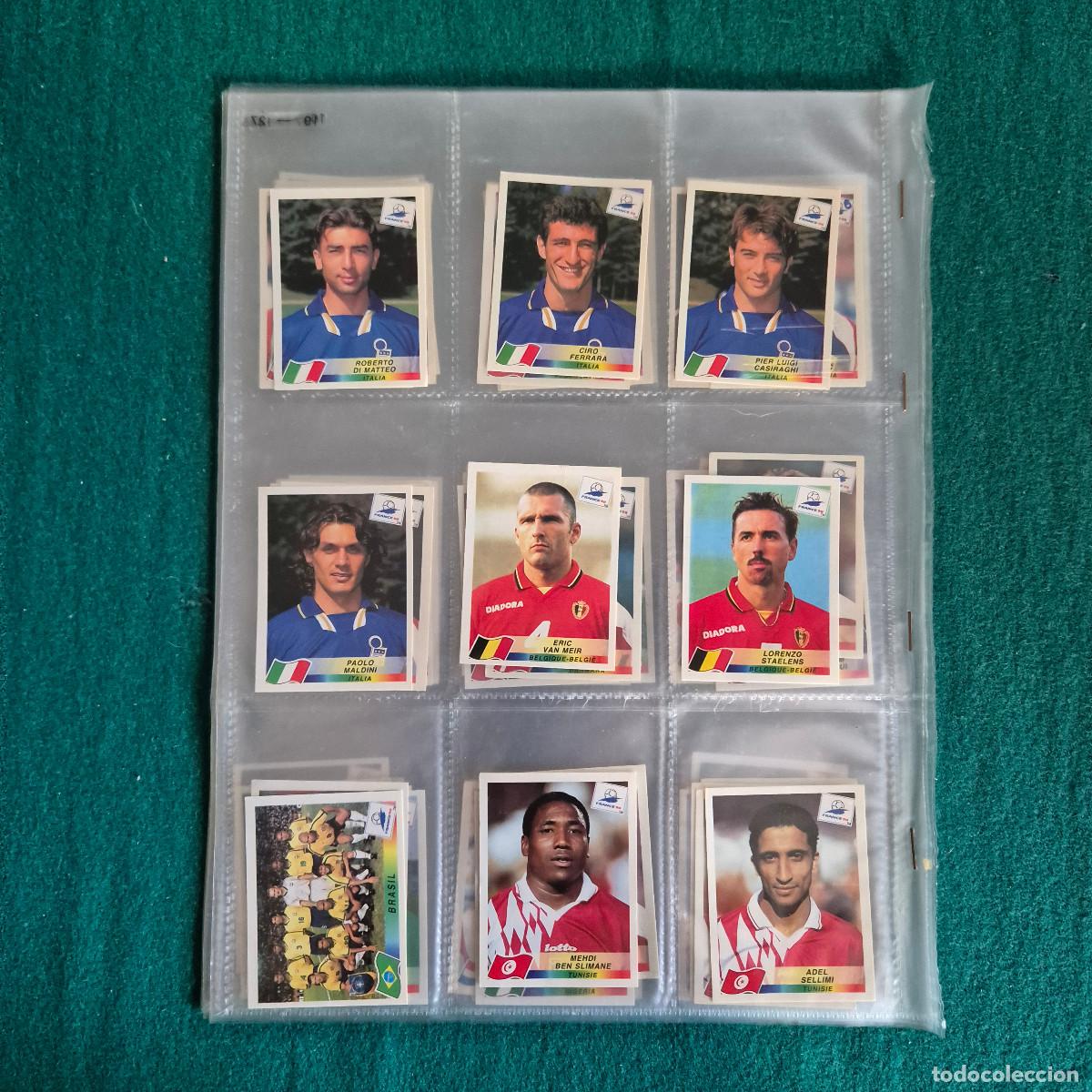 Cromos de Futebol: 63 CROMOS MUNDIAL FRANCE 98 PANINI