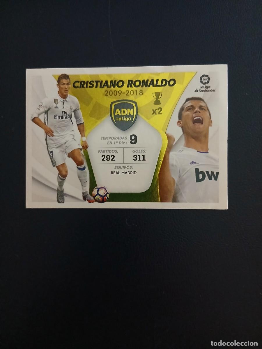Cromos de f&uacute;tbol: CRISTIANO RONALDO ADN NUNCA PEGADO LIGA ESTE 2021 2022 21 22