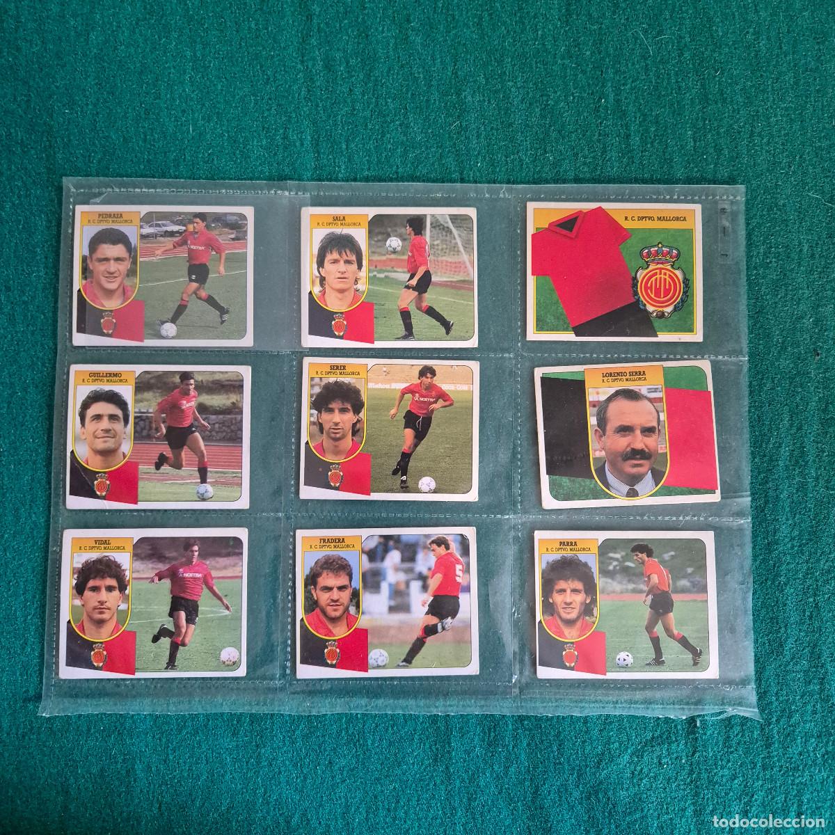 Cromos de Futebol: 9 CROMOS LIGA ESTE 1991 1992 91 92 MALLORCA
