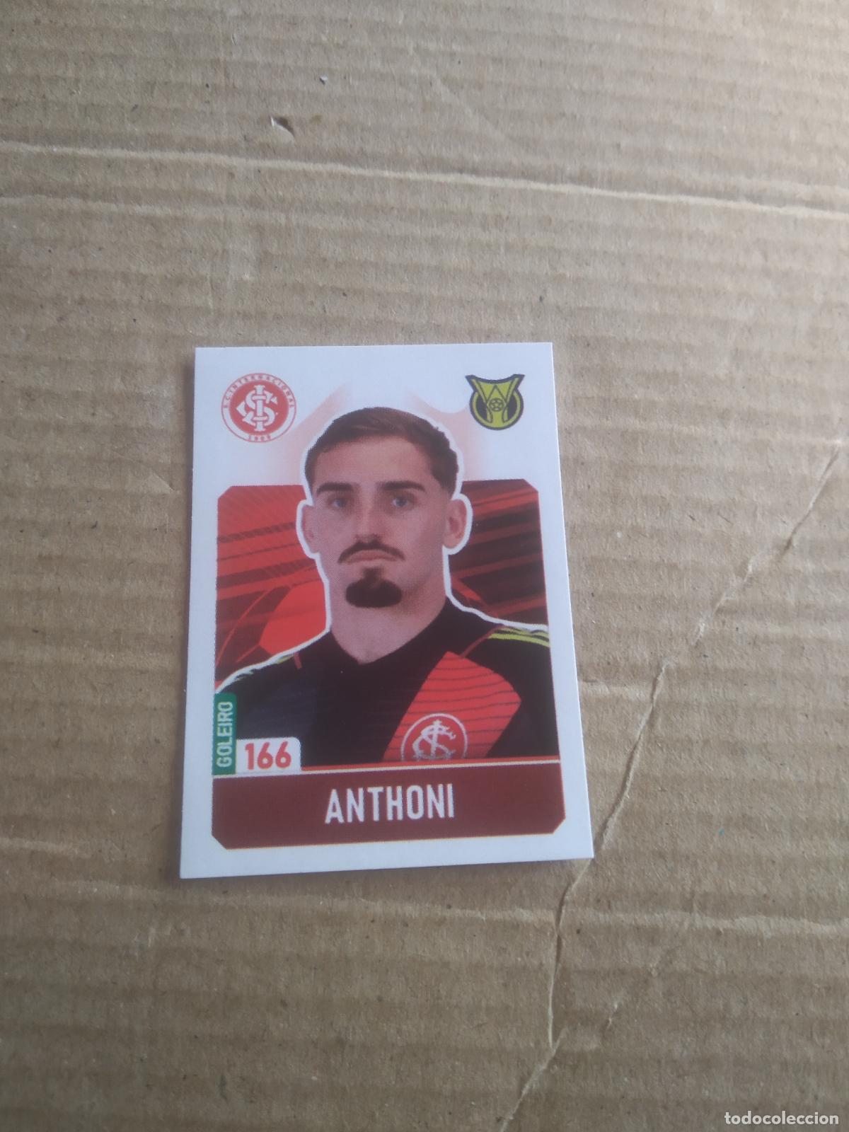 Cromos de f&uacute;tbol: 166 ANTHONI INTERNACIONAL CROMO FUTBOL LIGA BRASIL BRASILEIRAO