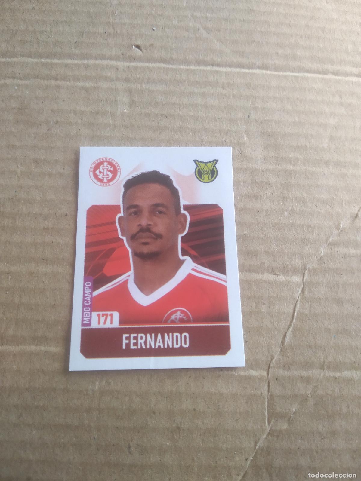 Cromos de f&uacute;tbol: 171 FERNANDO INTERNACIONAL CROMO FUTBOL LIGA BRASIL BRASILEIRAO