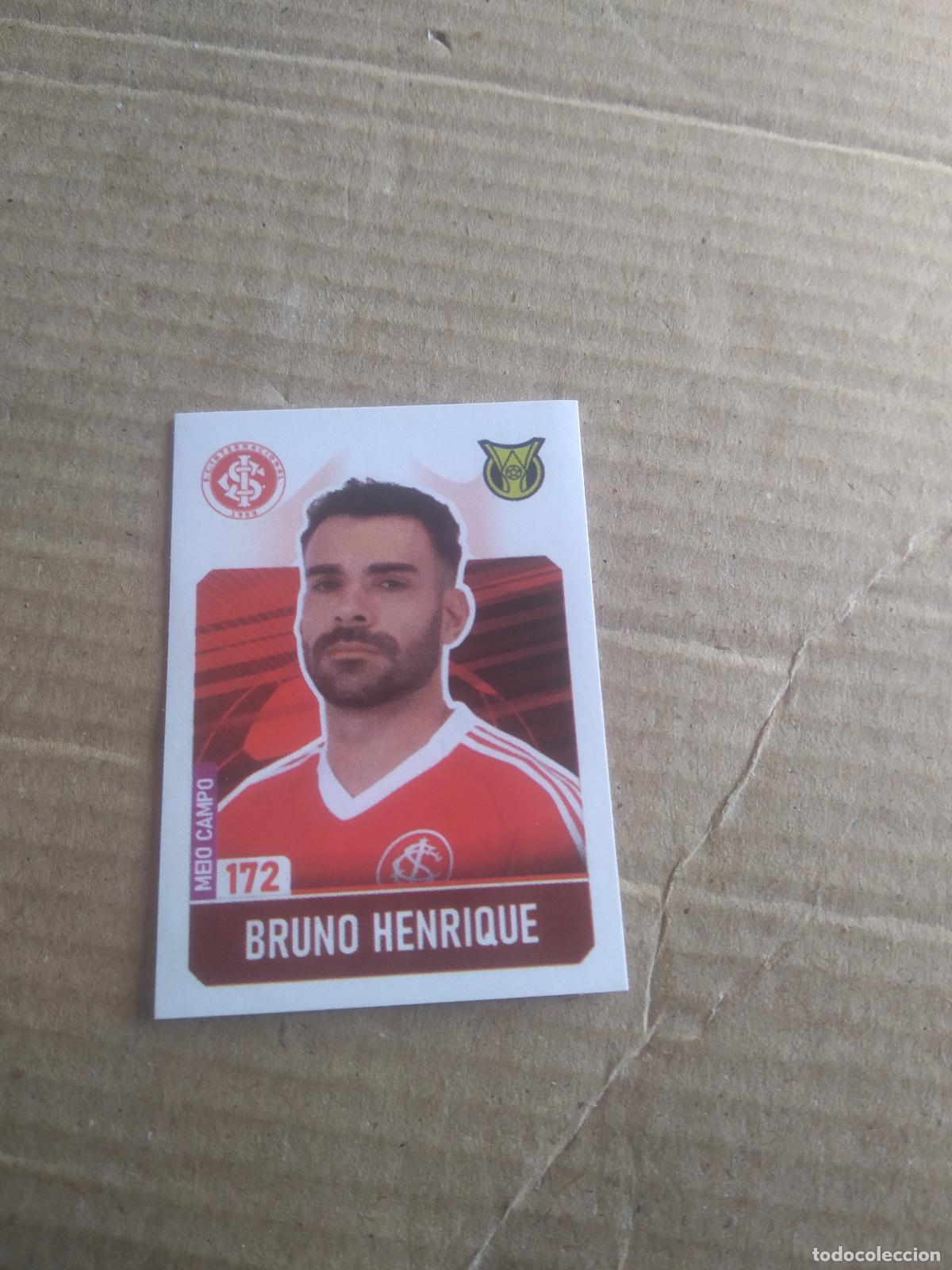 Cromos de f&uacute;tbol: 172 BRUNO HENRIQUE INTERNACIONAL CROMO FUTBOL LIGA BRASIL BRASILEIRAO