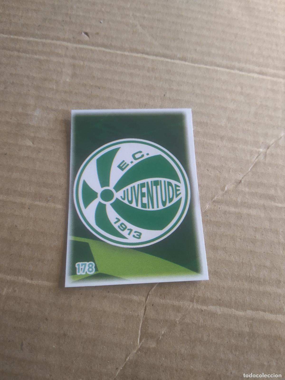 Cromos de f&uacute;tbol: 178 ESCUDO JUVENTUDE CROMO FUTBOL LIGA BRASIL BRASILEIRAO