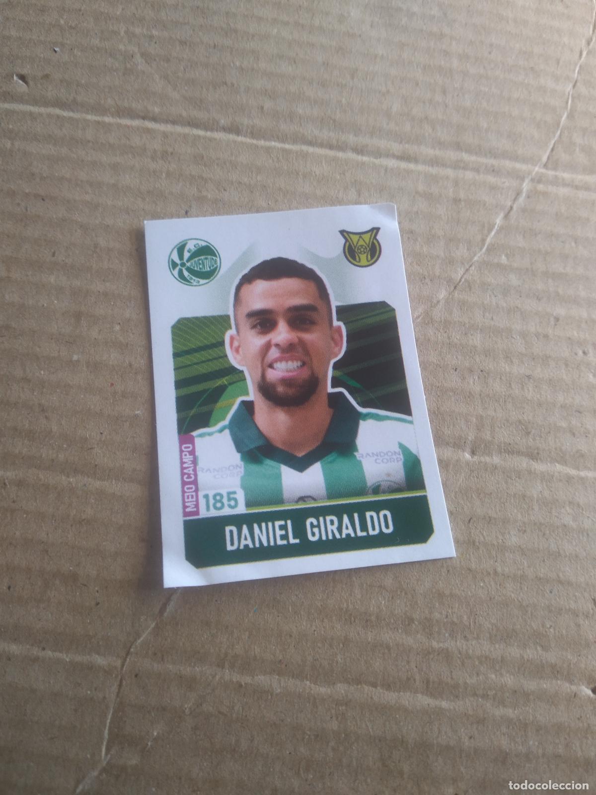 Cromos de f&uacute;tbol: 185 DANIEL GIRALDO JUVENTUDE CROMO FUTBOL LIGA BRASIL BRASILEIRAO