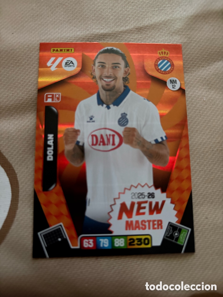 Cromos de f&uacute;tbol: ADRENALYN XL 2025 - 26 / 25 - 26 NEW MASTER - DOLAN 12 - ESPA&Ntilde;OL