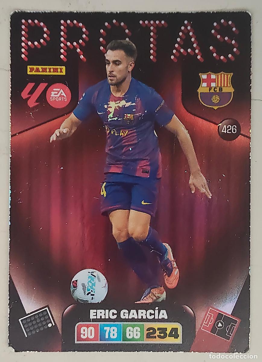 Cromos de f&uacute;tbol: CARD ADRENALYN XL PANINI 2025-2026 25 26 PROTAS ERIC GARCIA BAR&Ccedil;A BARCELONA 426