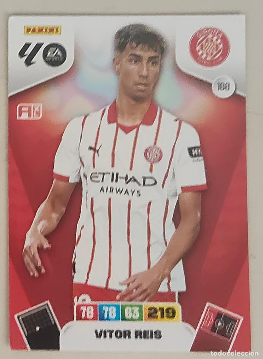 Football Stickers: Vitor Reis 168 Girona Adrenalyn XL Liga 25 26