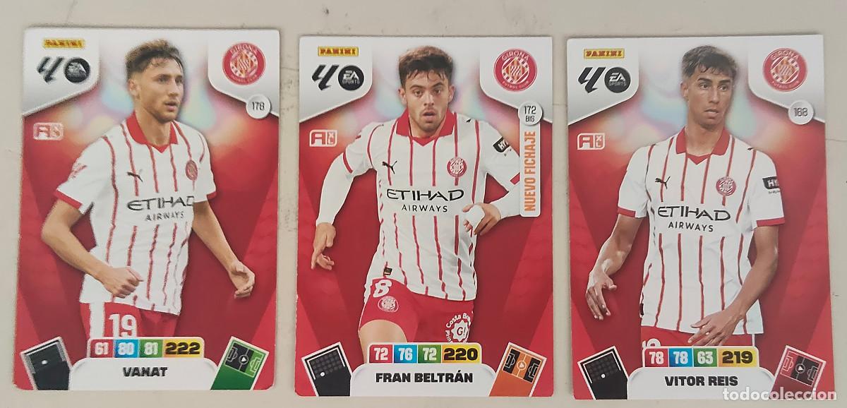 Cromos de f&uacute;tbol: Vitor Reis 168 Girona Adrenalyn XL Liga 25 26 + 2 cromos girona fc - ver foto