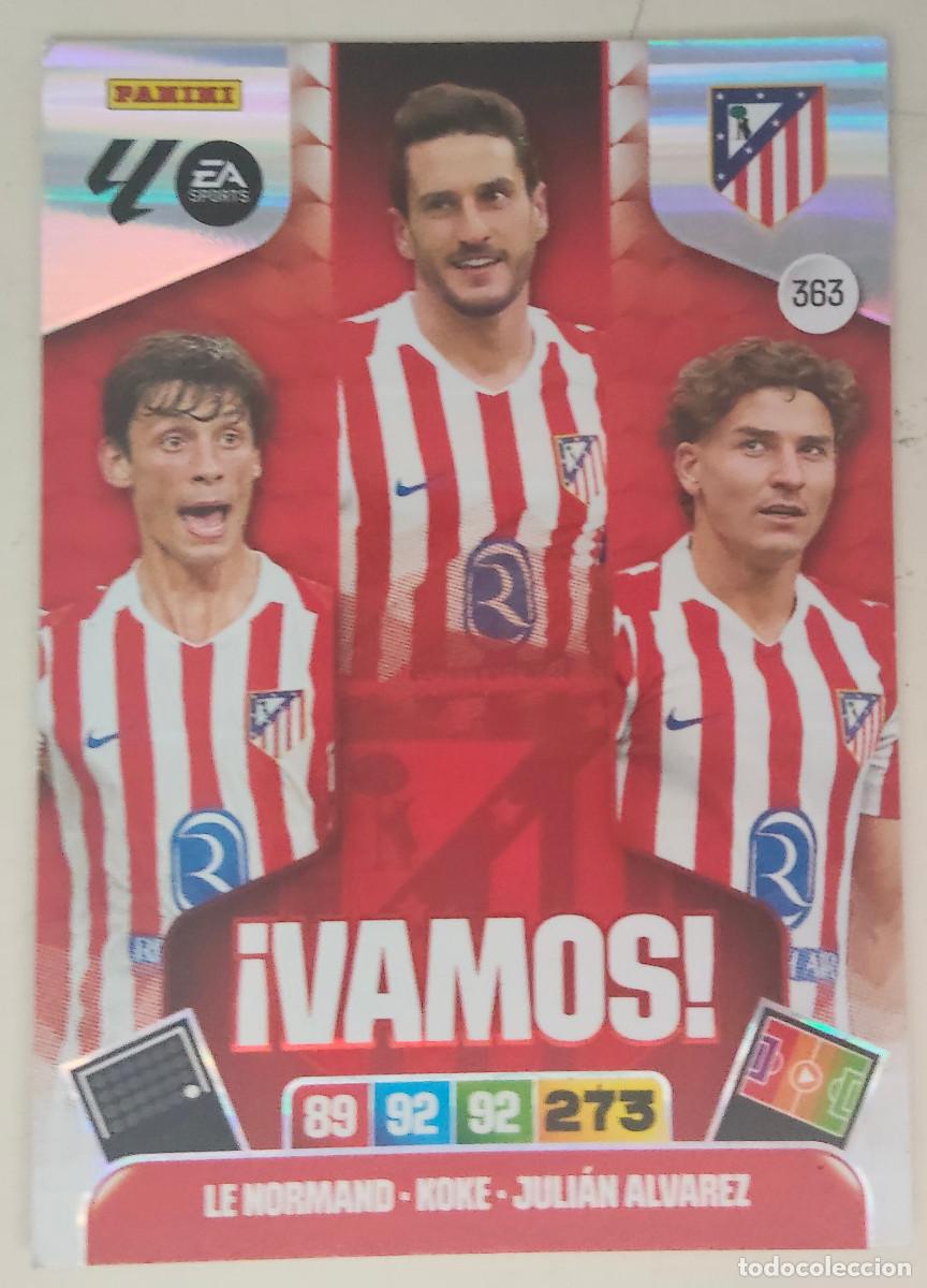 Cromos de f&uacute;tbol: 363 VAMOS - ATL&Eacute;TICO MADRID - ADRENALYN XL 2025-26 - 25/26 (NUEVO)