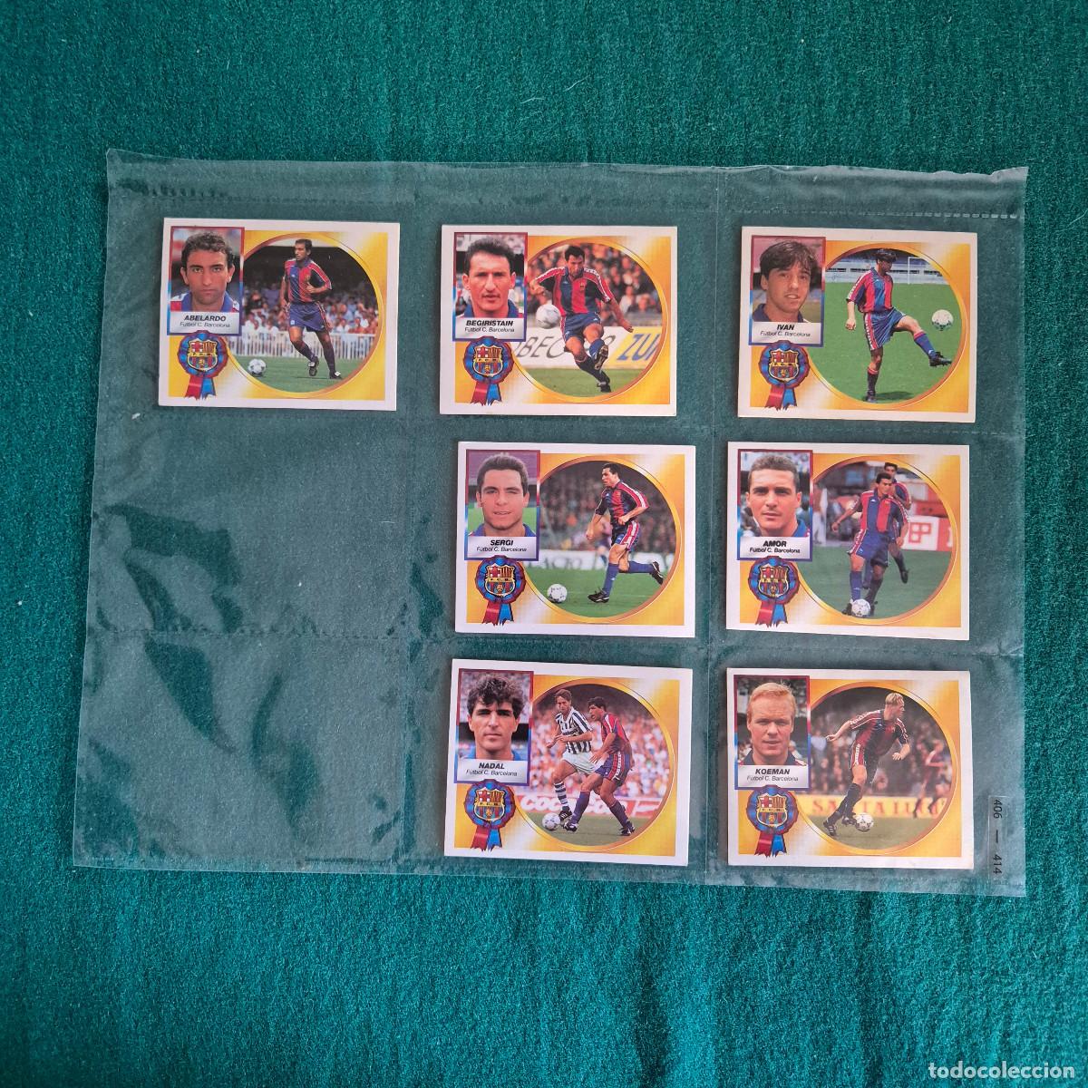 Figurine di Calcio: 7 CROMOS LIGA ESTE 1994 1995 BARCELONA