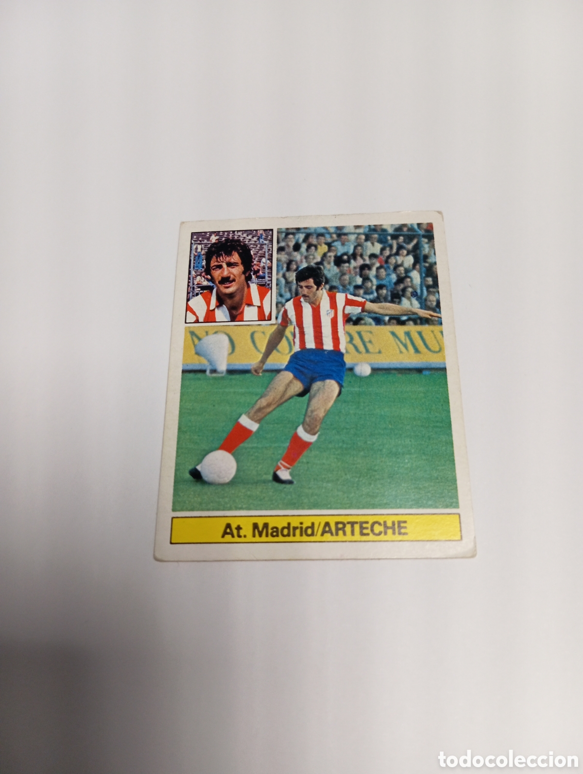 Cromos de f&uacute;tbol: ARTECHE Atl&eacute;tico de Madrid Liga Este 1981 1982 NUEVO 81 82 SIN PEGAR