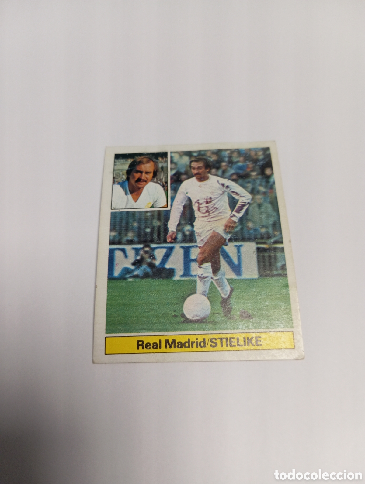 Fu&szlig;ball-Sticker: STIELIKE Real Madrid Liga Este 1981 1982 RECUPERADO 81 82
