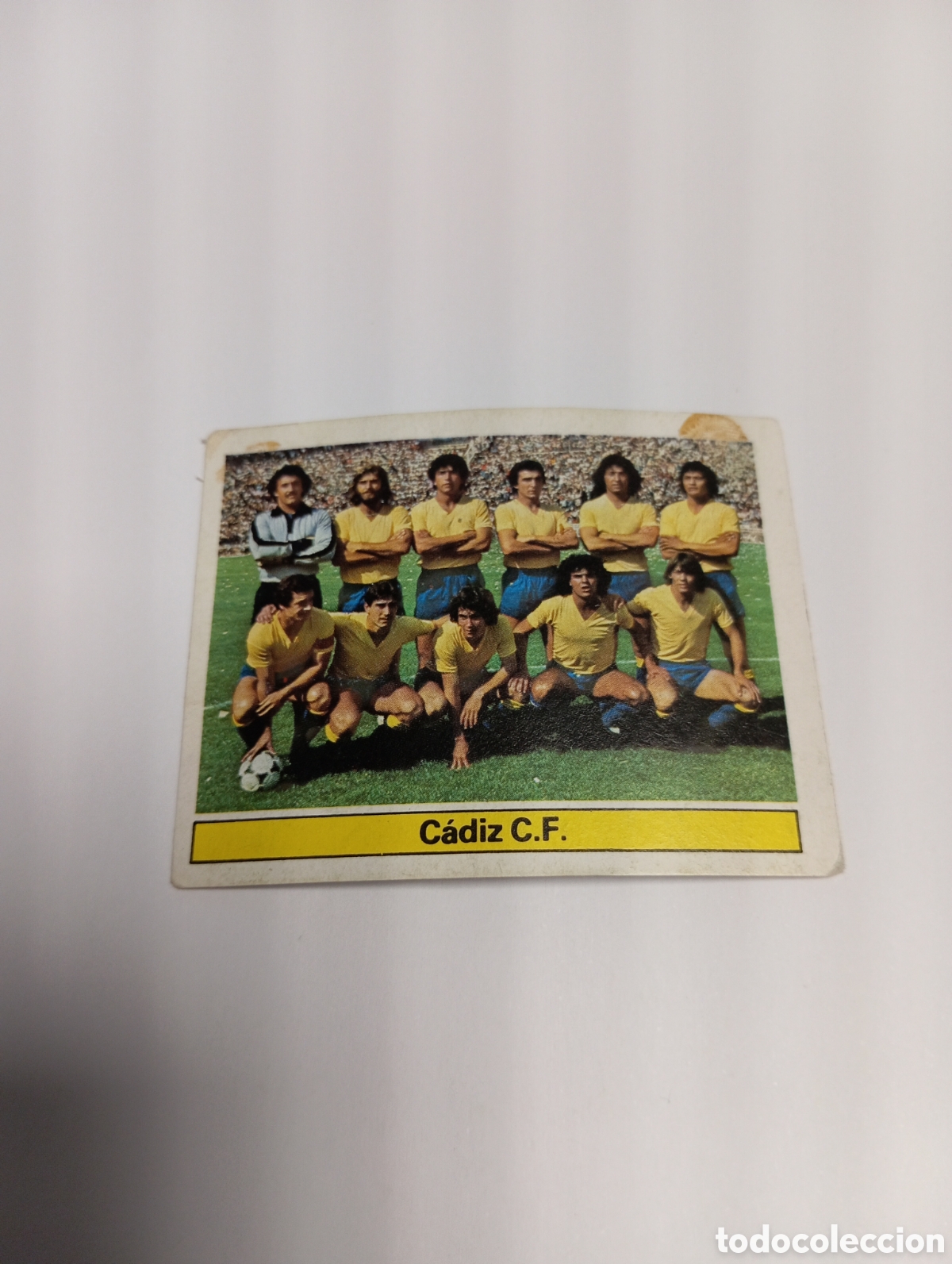 Cromos de f&uacute;tbol: ALINEACI&Oacute;N C&aacute;diz Liga Este 1981 1982 RECUPERADO 81 82