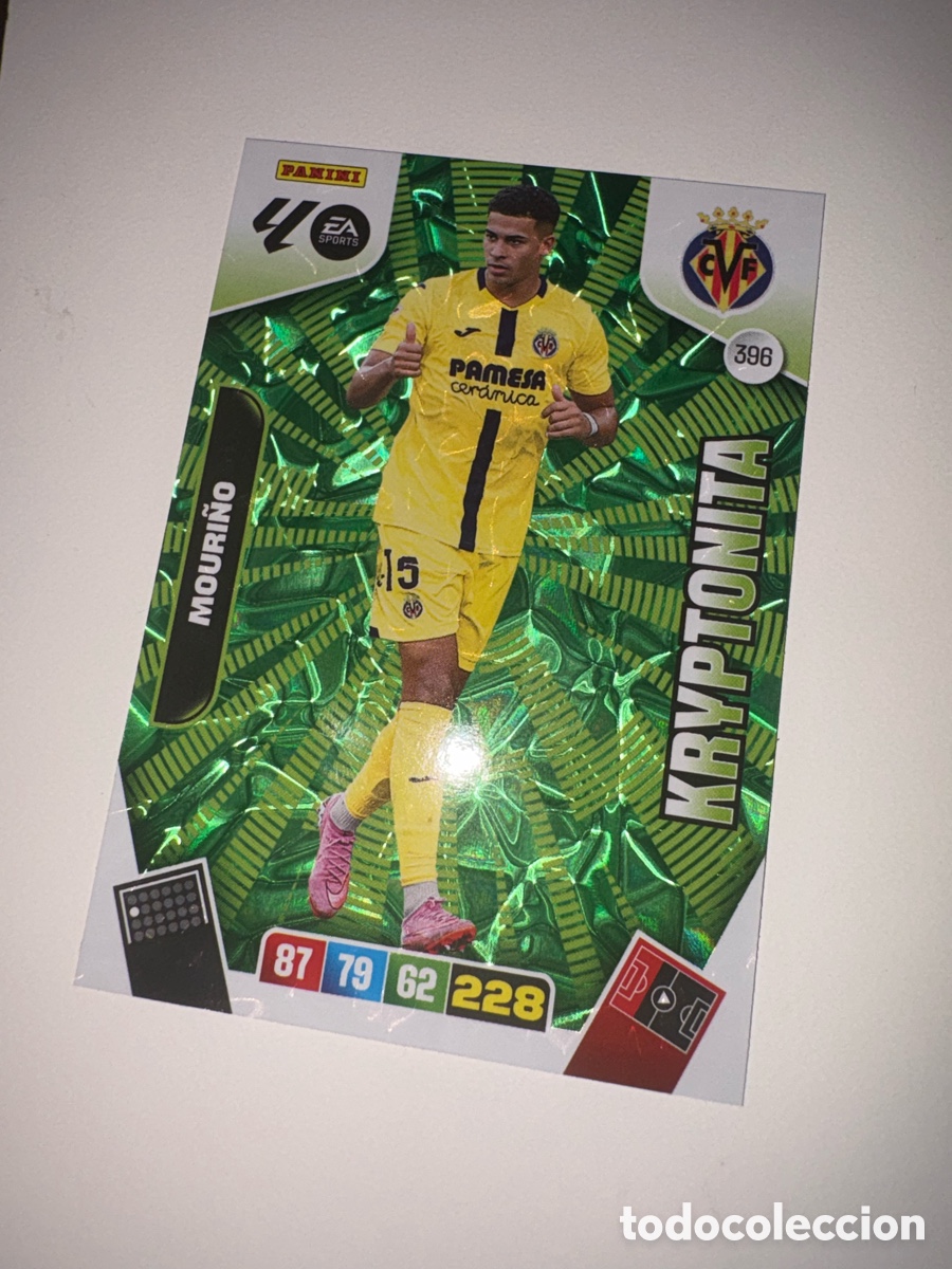 Cromos de f&uacute;tbol: CARD ADRENALYN TEMPORADA 25/26: KRYPTONITA MOURI&Ntilde;O, N&deg; 396