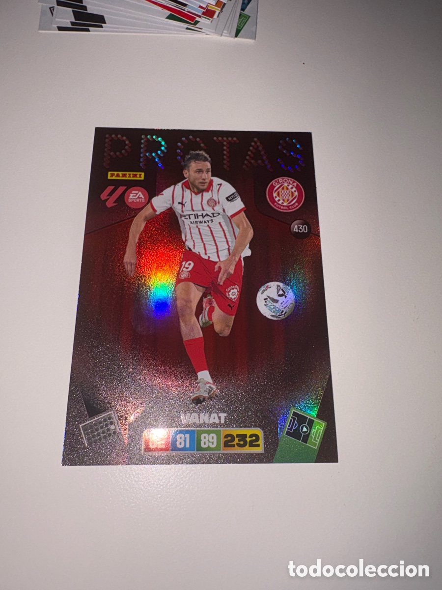 Cromos de f&uacute;tbol: 430 VANAT GIRONA PROTAS ⚽ LIGA ADRENALYN XL 2025 2026 25 26 ⚽