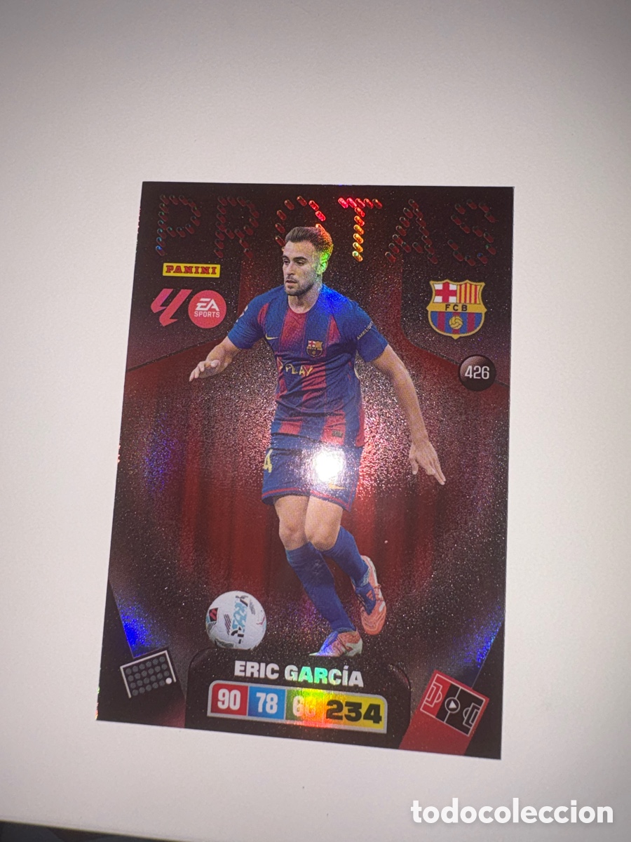 Cromos de f&uacute;tbol: 426 ERIC GARCIA BARCELONA PROTAS ⚽ LIGA ADRENALYN XL 2025 2026 25 26 ⚽