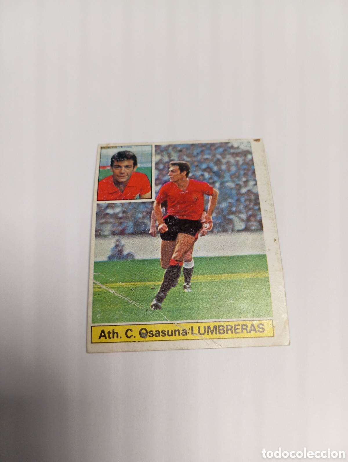 Cromos de f&uacute;tbol: LUMBRERAS Osasuna Liga Este 1981 1982 RECUPERADO 81 82