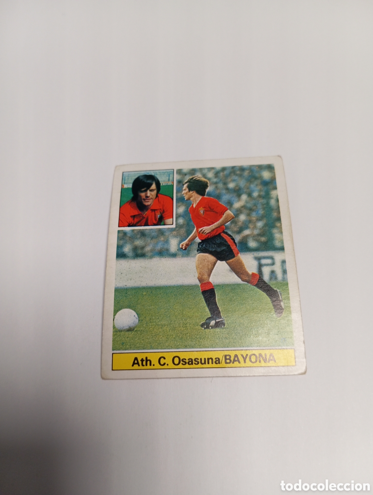 Cromos de f&uacute;tbol: BAYONA Osasuna Liga Este 1981 1982 NUEVO 81 82 SIN PEGAR