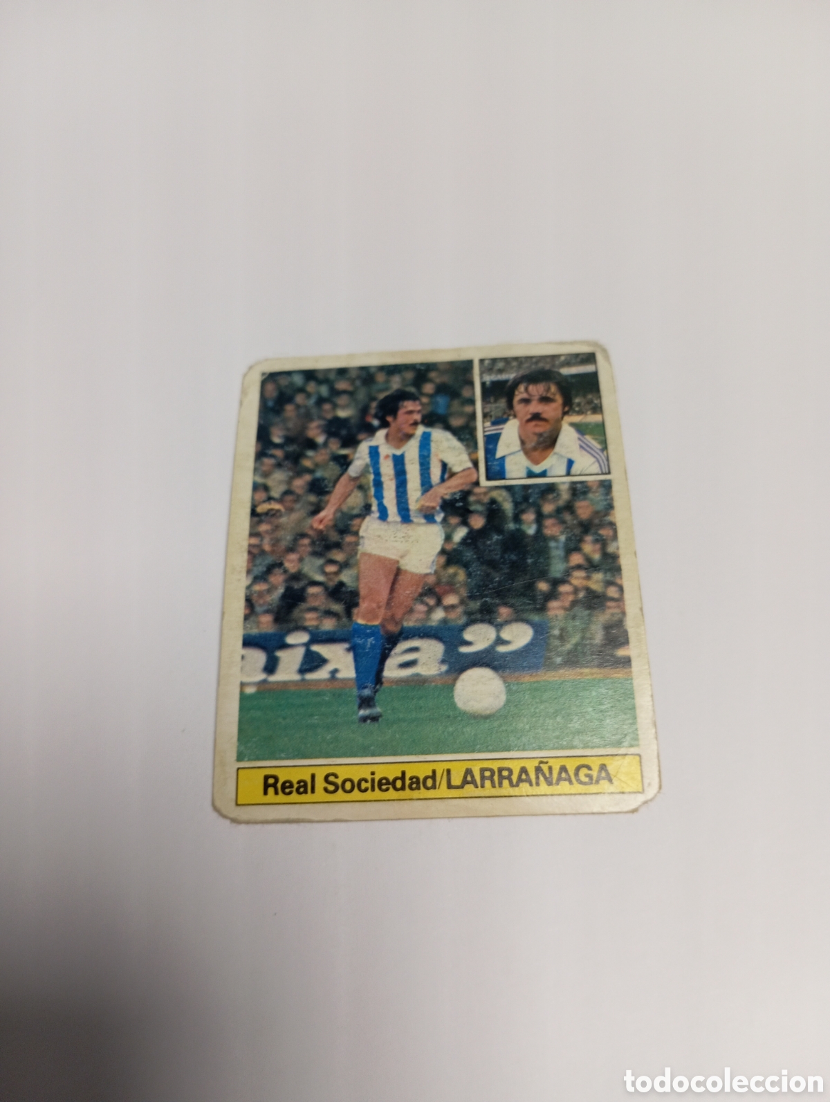 Cromos de f&uacute;tbol: LARRA&Ntilde;AGA Real Sociedad Liga Este 1981 1982 NUEVO 81 82 SIN PEGAR