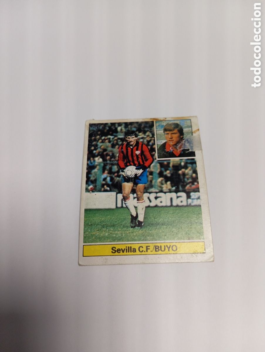 Cromos de f&uacute;tbol: BUYO Sevilla Liga Este 1981 1982 RECUPERADO 81 82