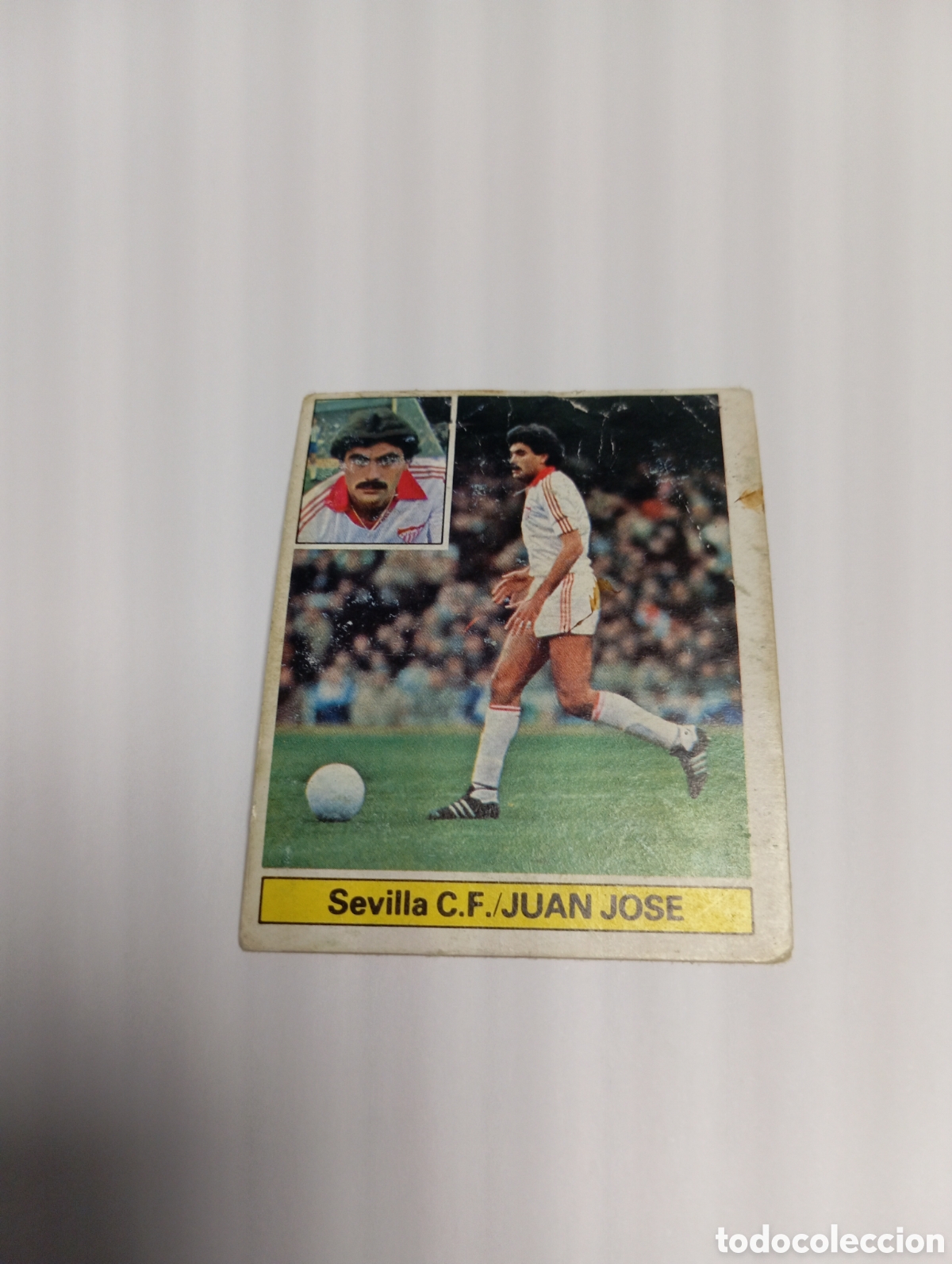 Cromos de f&uacute;tbol: JUAN JOS&Eacute; Sevilla Liga Este 1981 1982 RECUPERADO 81 82