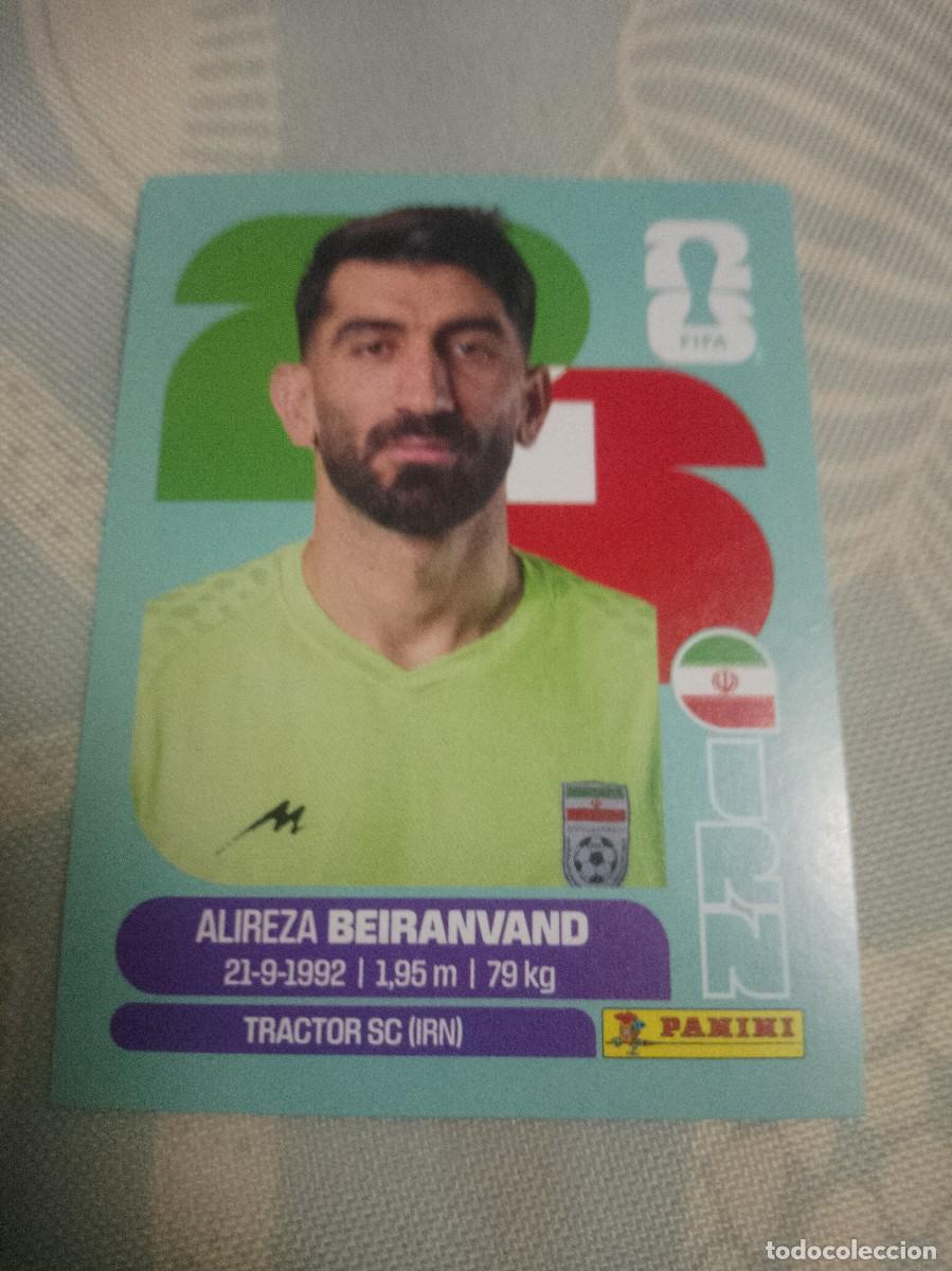 Cromos de f&uacute;tbol: IRN 2 ALIREZA BEIRANVAND IRAN MUNDIAL FIFA WORLD CUP 2026 26 PANINI STICKERS NUEVO