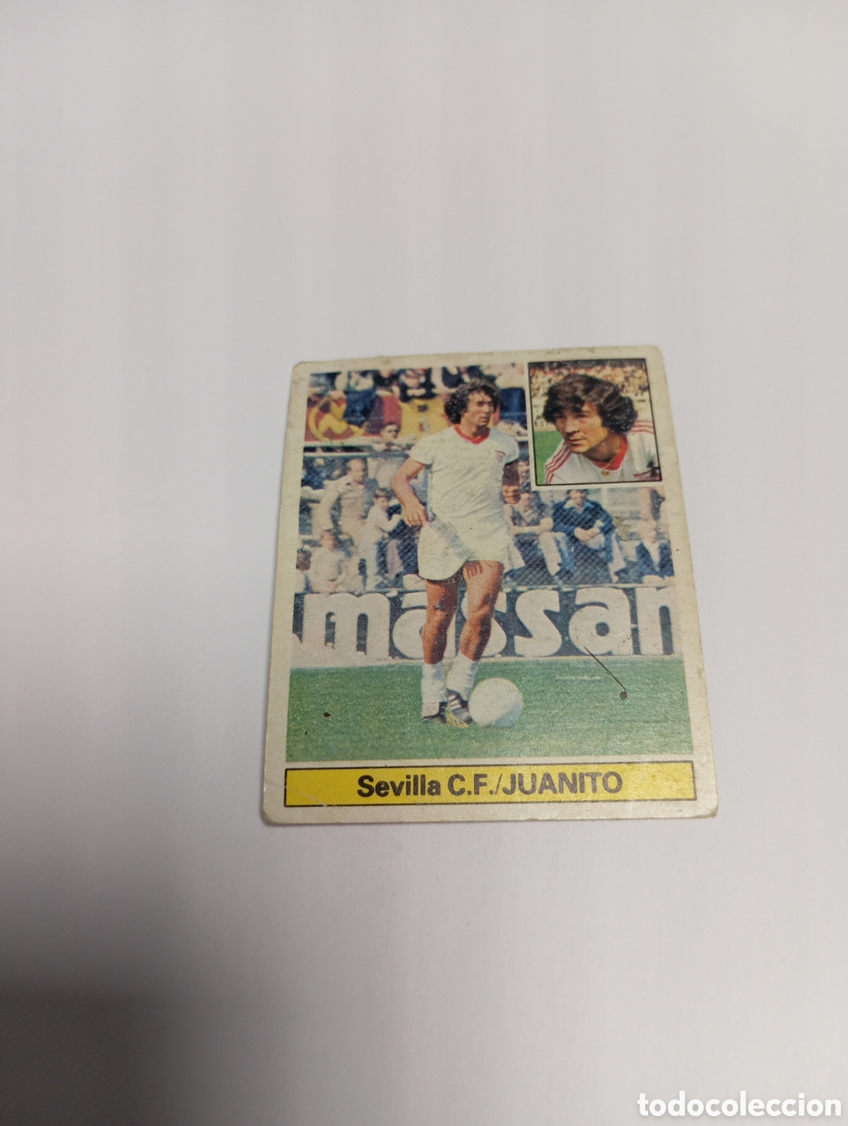 Cromos de f&uacute;tbol: JUANITO Sevilla Liga Este 1981 1982 RECUPERADO 81 82