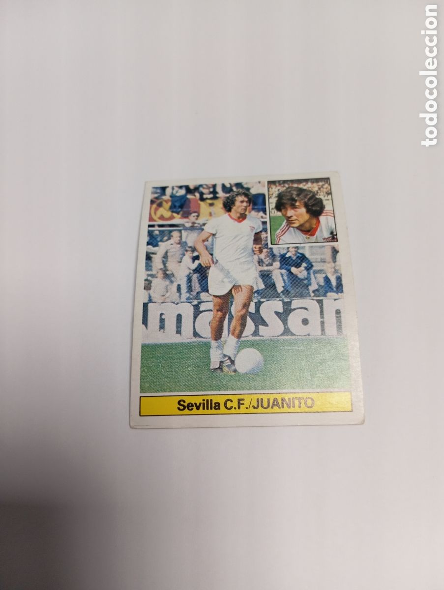 Cromos de f&uacute;tbol: JUANITO Sevilla Liga Este 1981 1982 NUEVO 81 82 SIN PEGAR