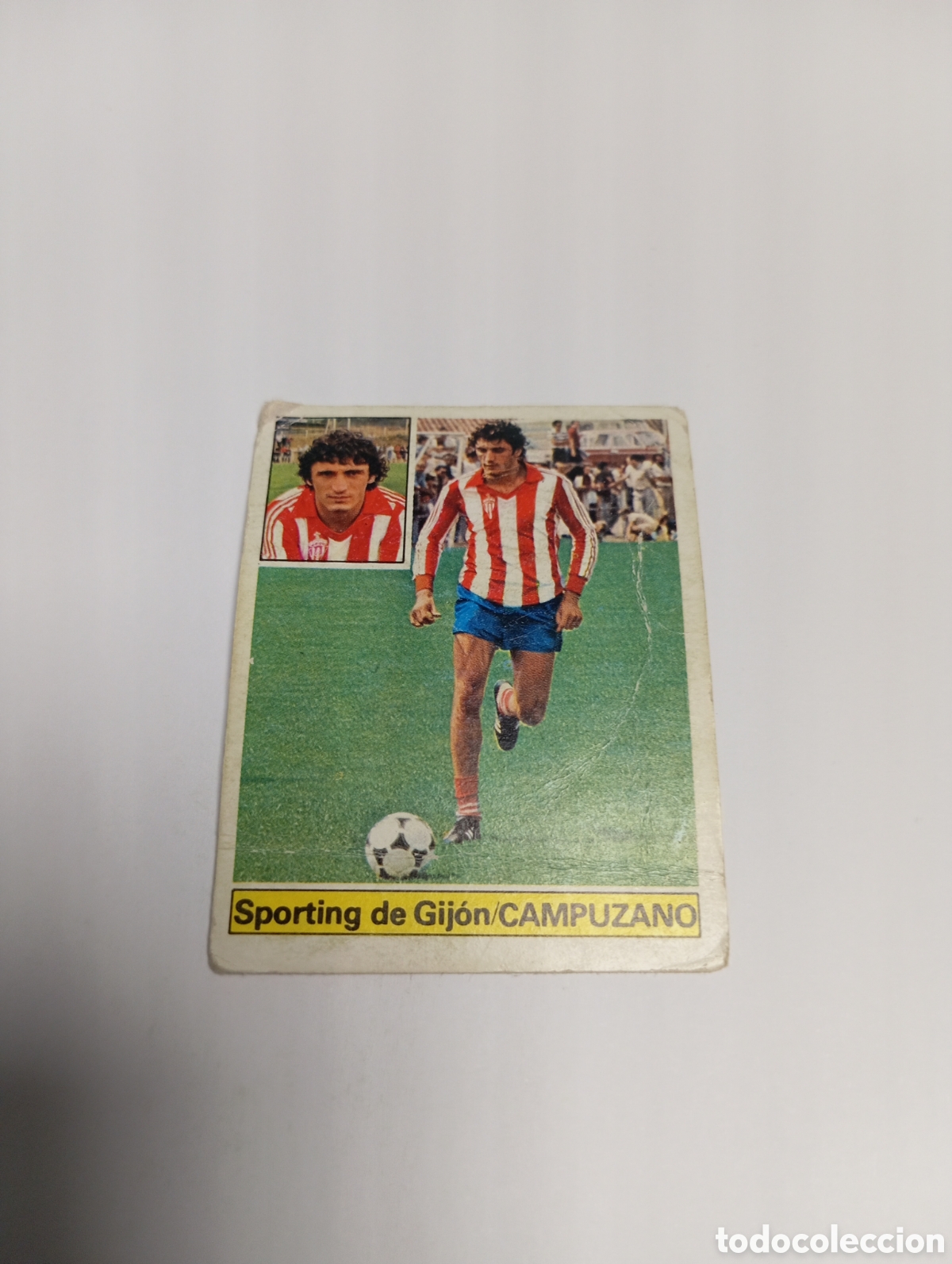 Cromos de f&uacute;tbol: FICHAJE 16 CAMPUZANO Liga Este 1981 1982 NUEVO 81 82 SIN PEGAR