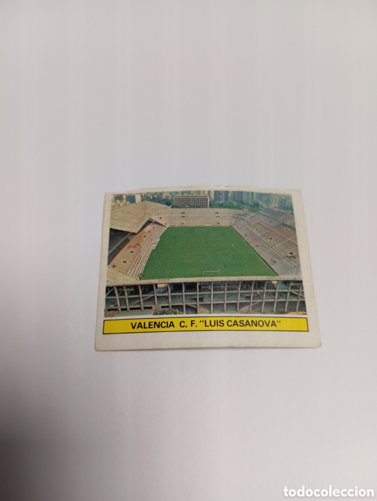 Cromos de f&uacute;tbol: Estadio LUIS CASANOVA Liga Este 1981 1982 RECUPERADO 81 82