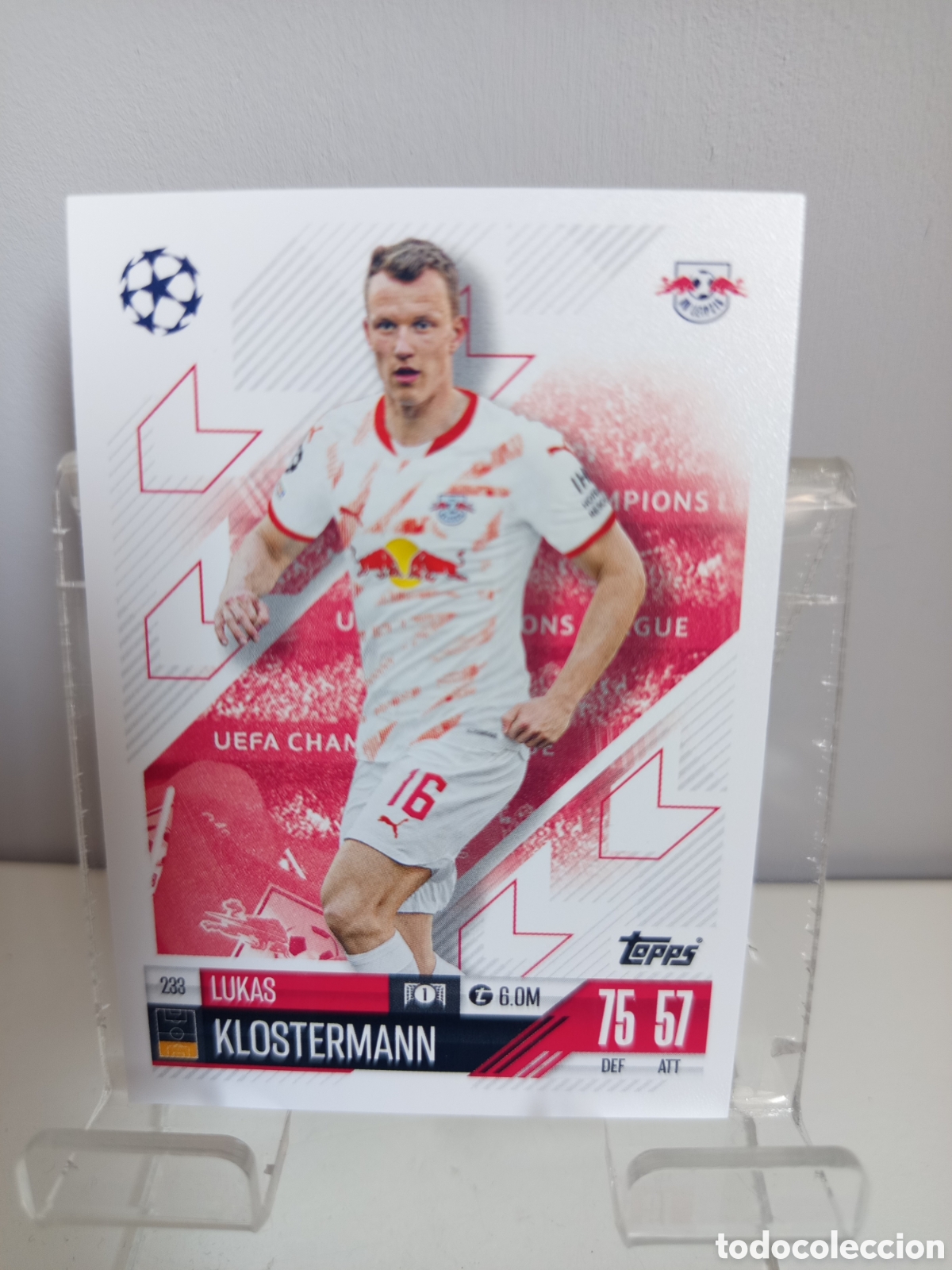 Cartes &agrave; collectionner de Football: ❇️ CROMO CARD ⚽ KLOSTERMANN LEIPZIG 233 2024 2025 24 25 MATCH ATTAX CHAMPIONS LEAGUE TOPPS ❇️